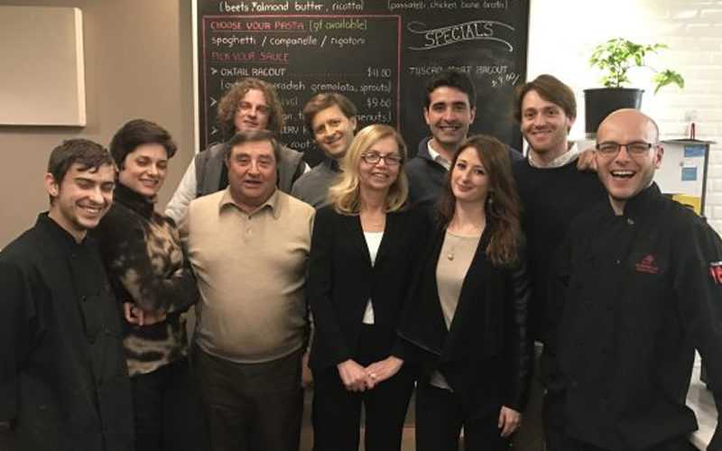 Fucsia Fitzgerald Nissoli e i giovani italiani negli USA