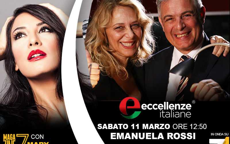 Eccellenze Italiane su La7: la seconda puntata con Emanuela Rossi