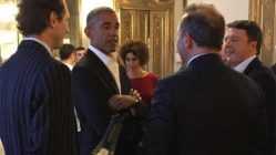 Barack Obama a Milano brinda con bollicine Ferrari Trentodoc