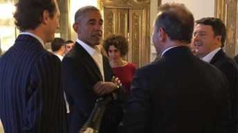 Barack Obama a Milano brinda con bollicine Ferrari Trentodoc