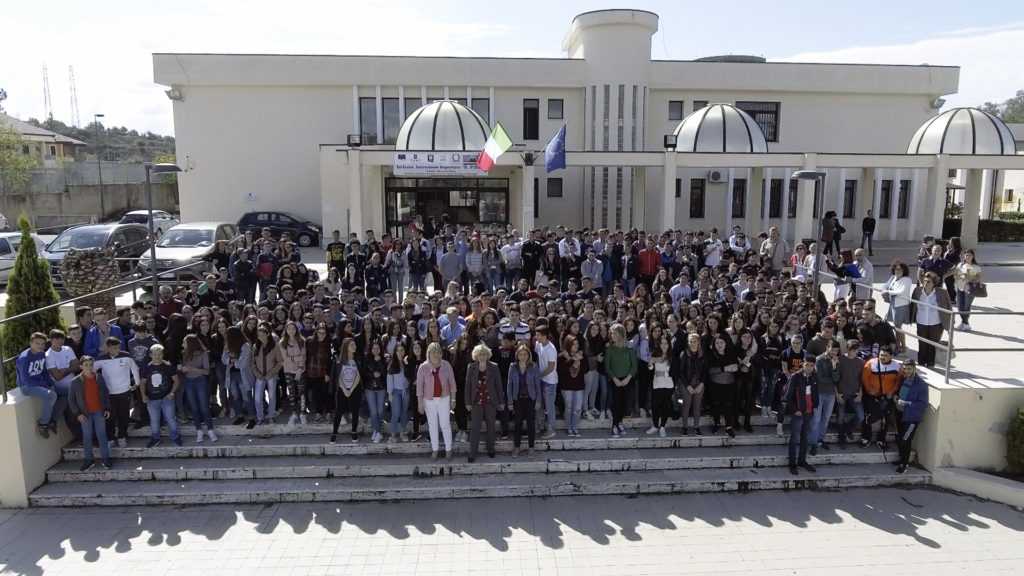 Mariarosaria Russo e studenti Piria