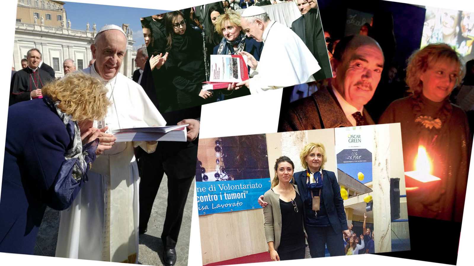 Maria Rosaria Russo - foto incontro con il papa e vari eventi