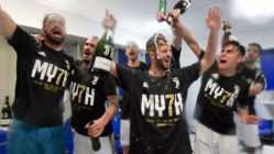 La Juventus festeggia con Ferrari Trentodoc