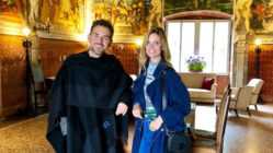 Le bollicine Ferrari al matrimonio di Filippa Lagerback e Daniele Bossari