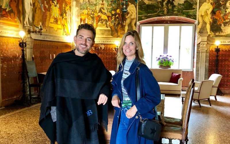 Le bollicine Ferrari al matrimonio di Filippa Lagerback e Daniele Bossari