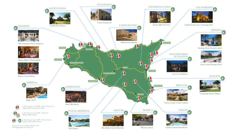 Mappa Donna Sicilia - Eccellenze Italiane TV