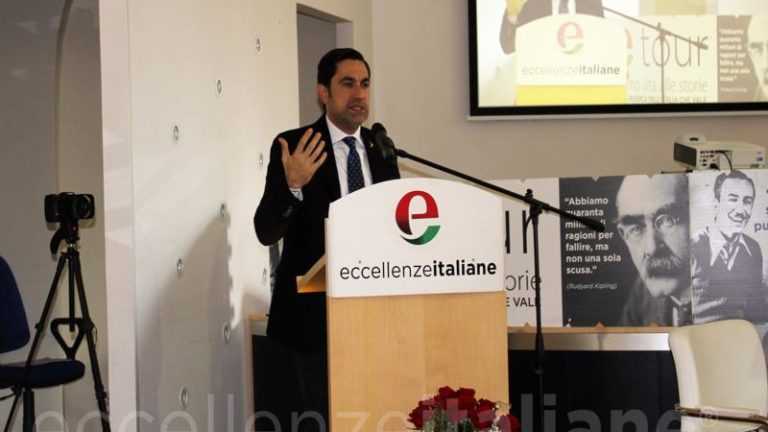 Domenico Furgiuele, politico italiano di Lamezia Terme, ha partecipato alla settima tappa di Etour.