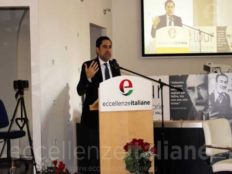 Domenico Furgiuele, politico italiano di Lamezia Terme, ha partecipato alla settima tappa di Etour.