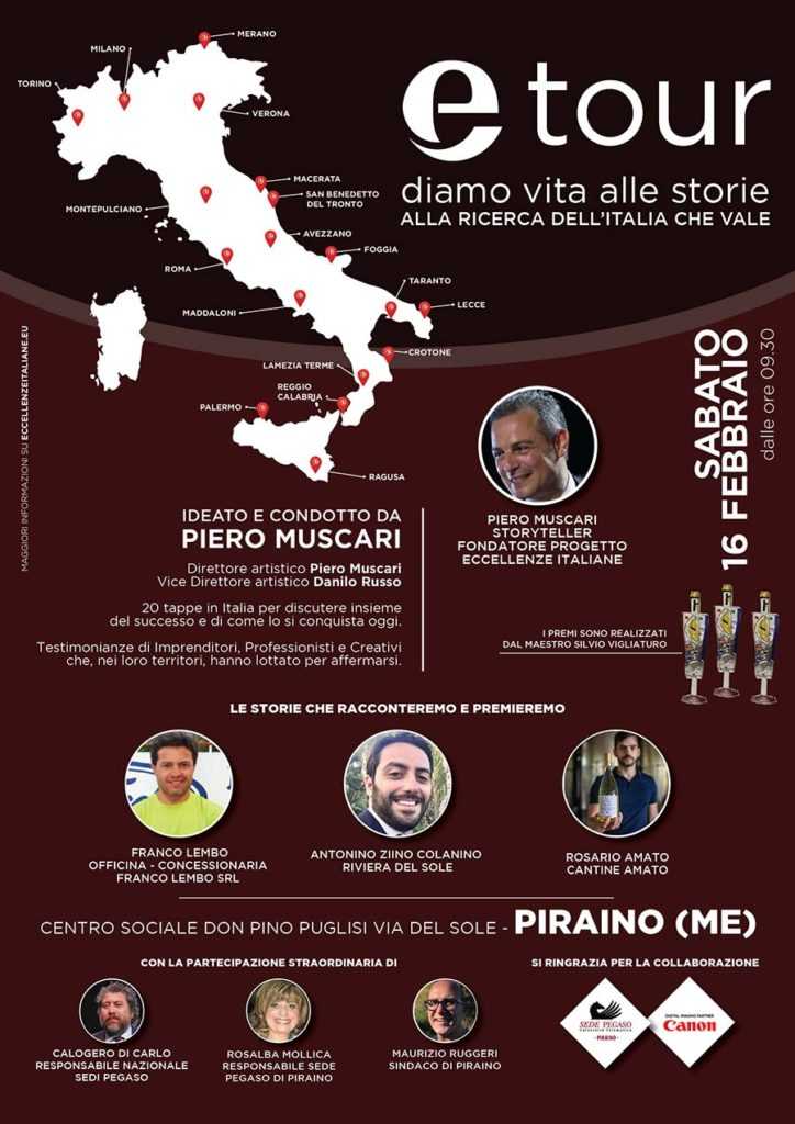 Etour Piraino locandina