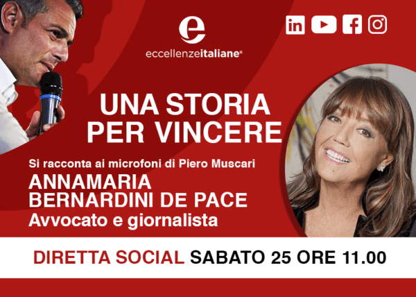 Annamaria Bernardini de Pace - una storia per vincere - live 25 aprile