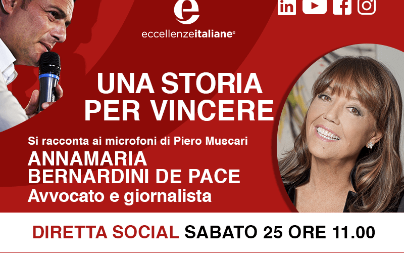 Annamaria Bernardini de Pace - una storia per vincere - live 25 aprile