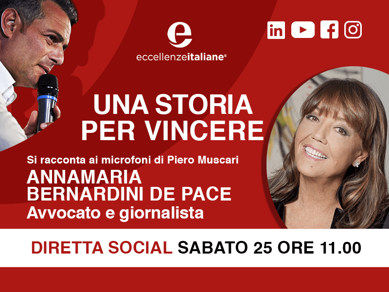 Annamaria Bernardini de Pace - una storia per vincere - live 25 aprile