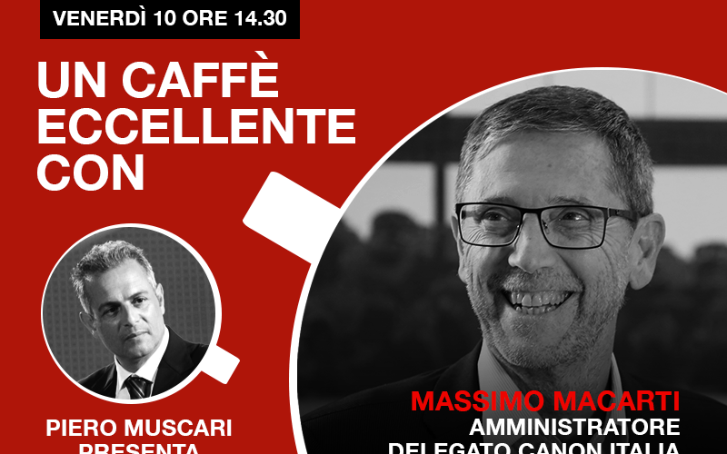 Massimo Macarti:un caffè eccellente.Live venerdì 10 Aprile h 14-30