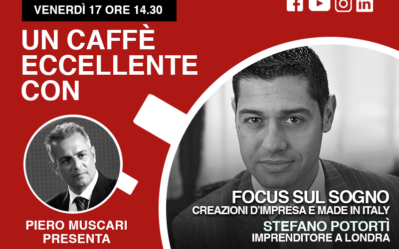 Stefano Potortì- un caffe eccellente - live del 16 Aprile ore 14-30