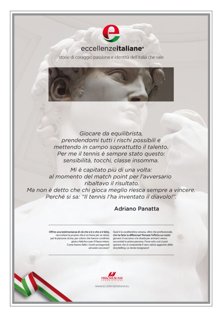 Pergamena Adriano Panatta 2021
