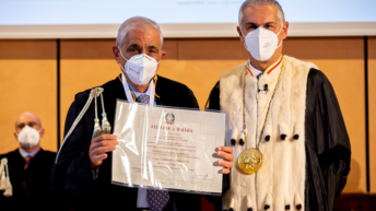 Tommaso Dragotto riceve laurea honoris in Scienze Economico-Aziendali