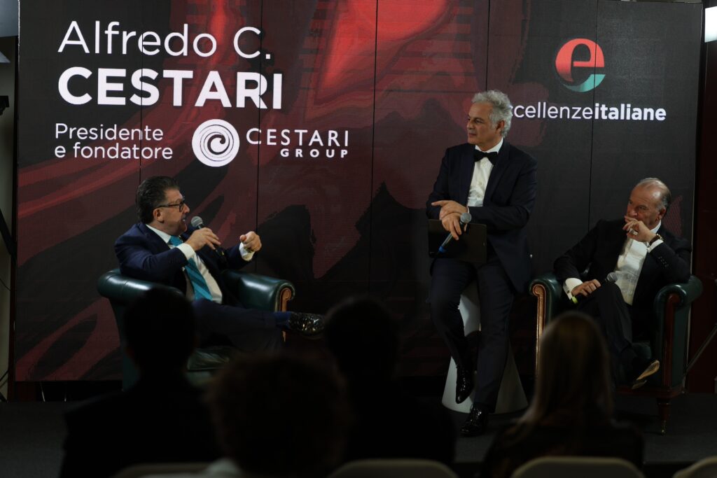 Alfredo Cestari Piero Muscari e Aldo Cingolani Eccellenze Italiane