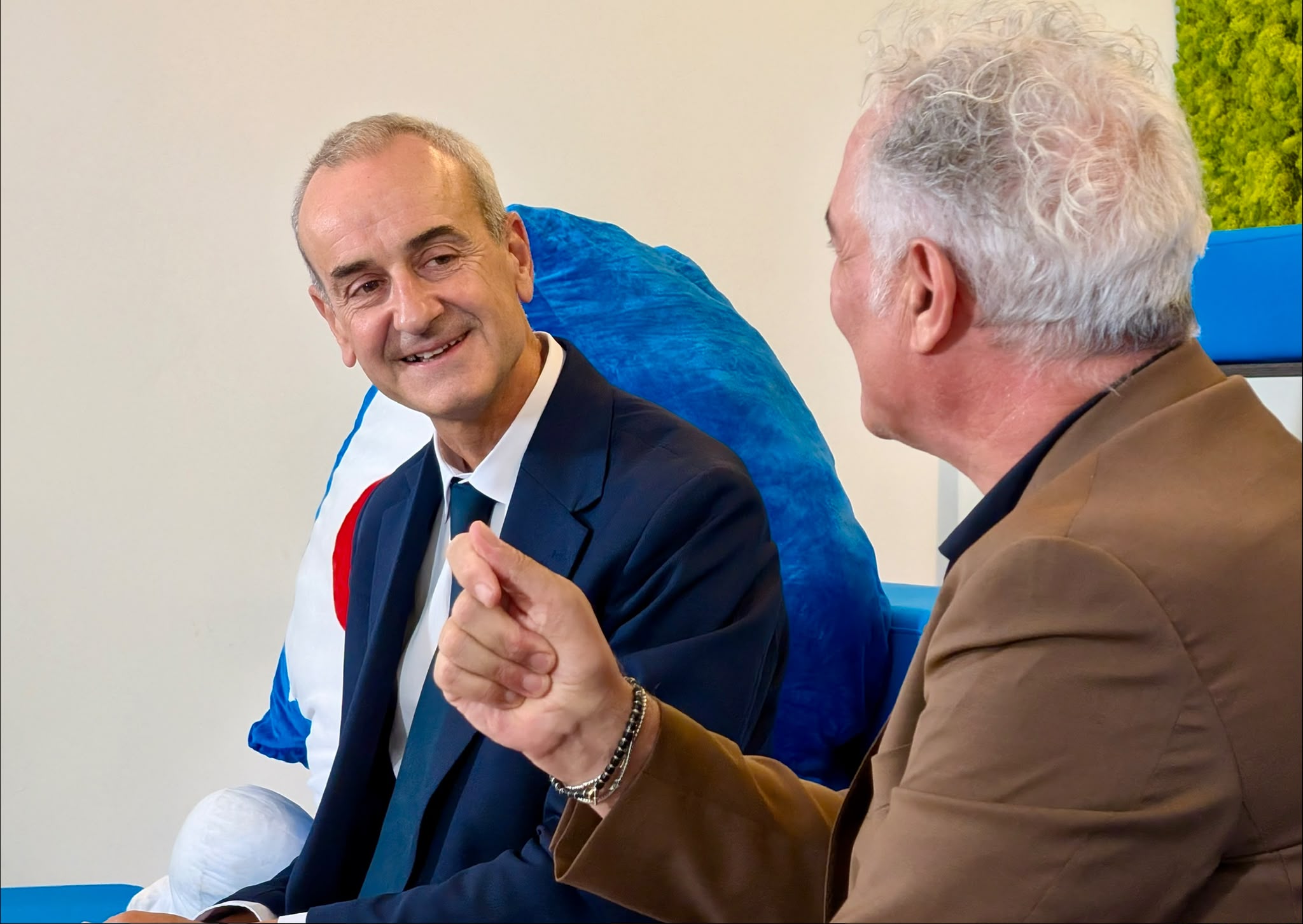 Piero Muscari racconta Carlo Giordano a Milano | Foto dal set