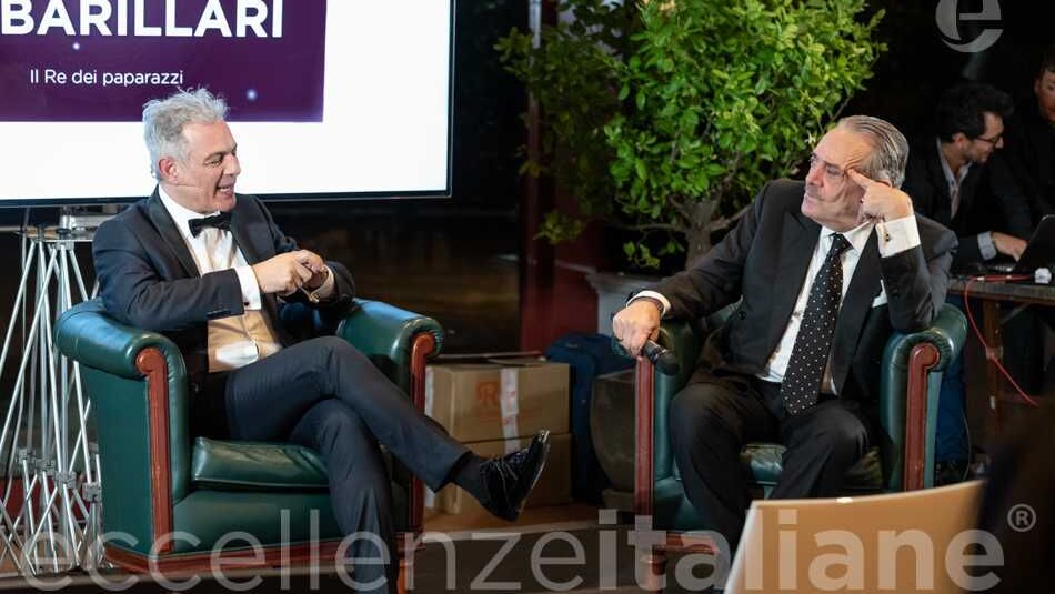Rino Barillari e Piero Muscari al Gala delle Eccellenze Italiane