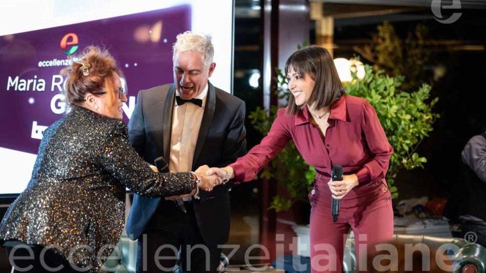 Maria Rosaria Gianni, Piero Muscari e Simona Molinari al Gala delle Eccellenze Italiane
