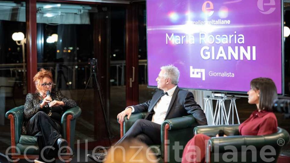 Maria Rosaria Gianni, Piero Muscari e Simona Molinari al galà delle Eccellenze Italiane 2019