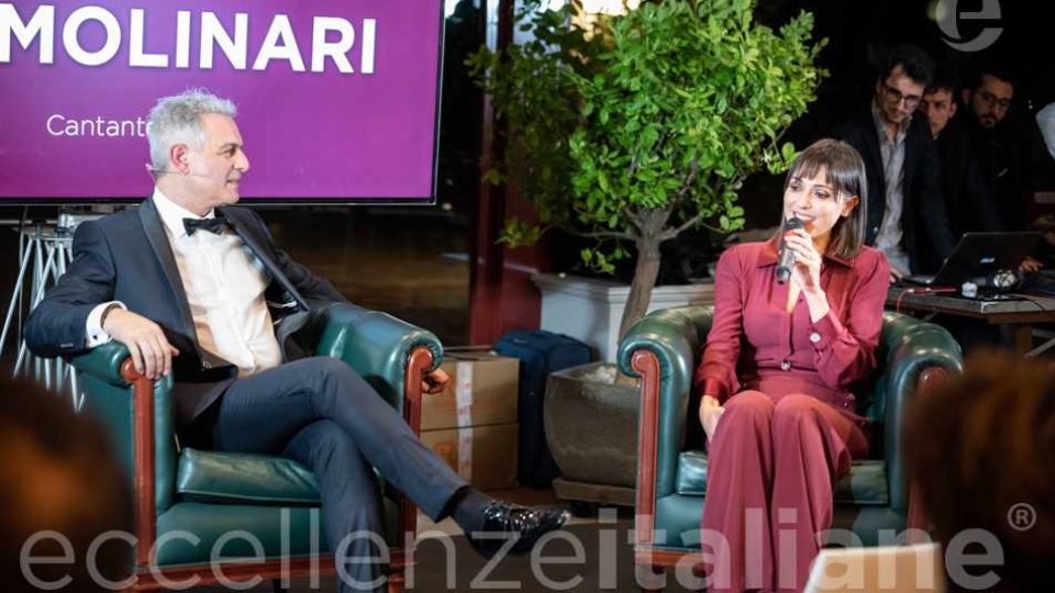 Piero Muscari e Simona Molinari al galà delle Eccellenze Italiane 2019