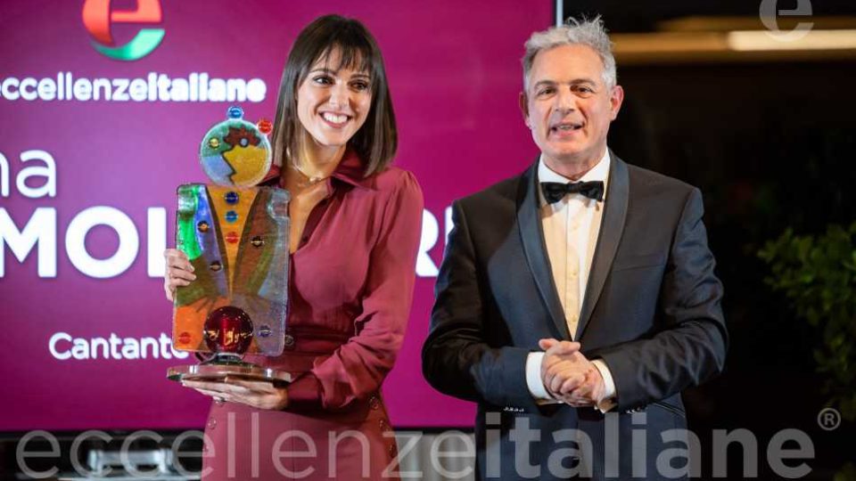 Simona Molinari e Piero Muscari- Premio Eccellenze Italiane 2019